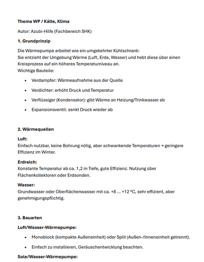 SHK Gesellenprüfung Teil 2 – 2026/27 Das Komplett-Lernpaket (PDF+Prüfungsfragen)