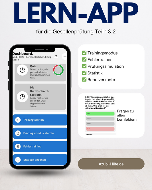 Kälte-Trainer App – Lern-App für Mechatroniker Kältetechnik (AP1/2)