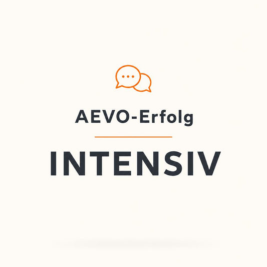 AEVO-Erfolg Intensiv – begleitete AEVO-Vorbereitung